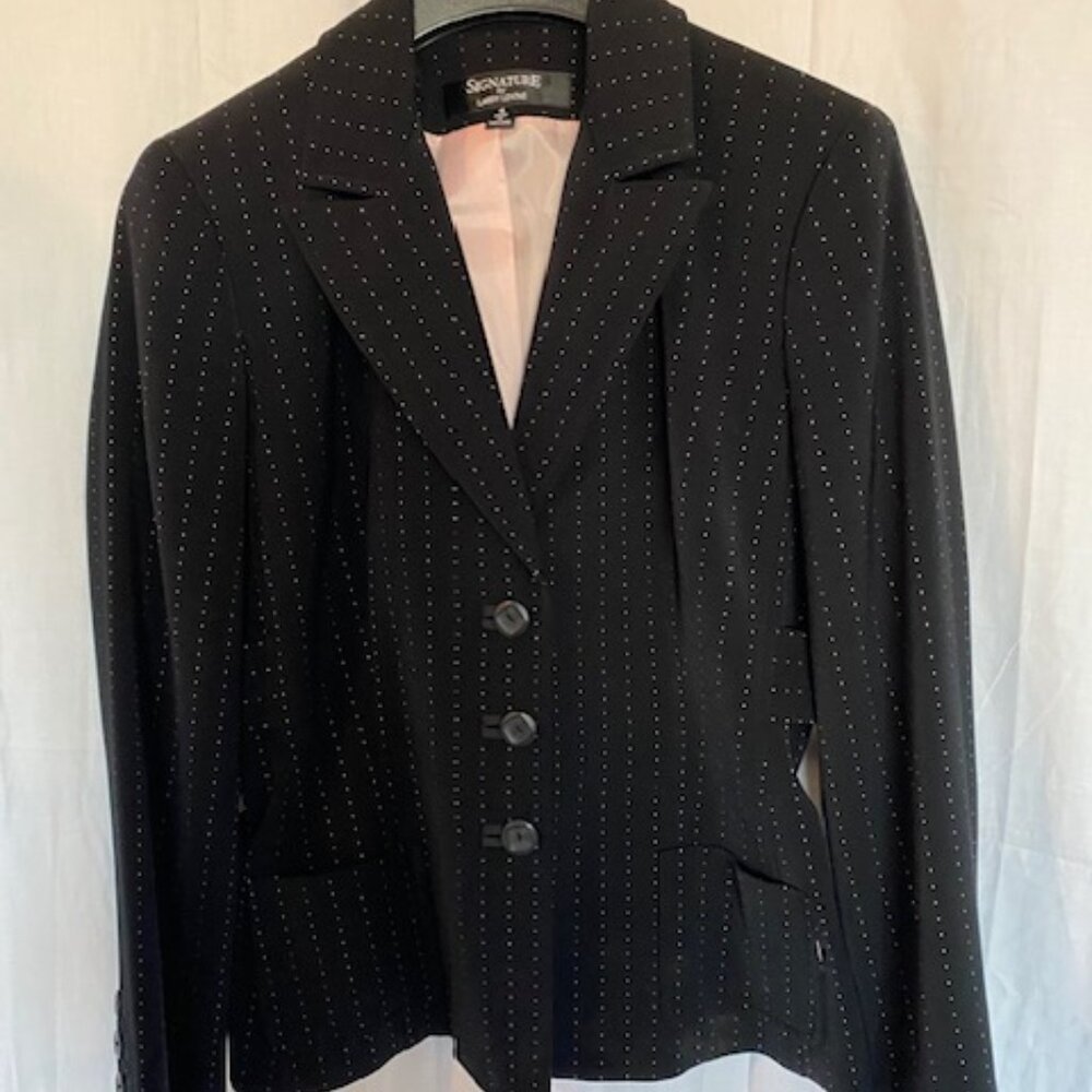 Black Strip Suit